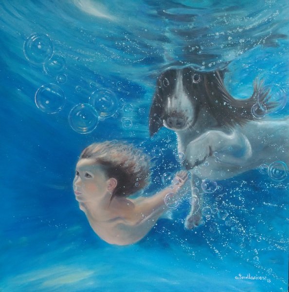 LA PORTA DEI SOGNI | Olio su tela | 80x80 | 2018