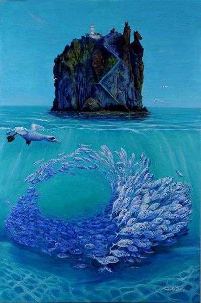 Sottosopra Strombolicchio | 80x120