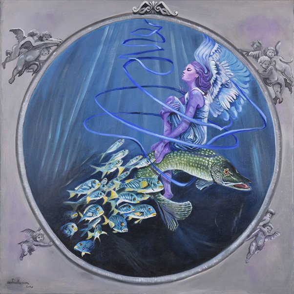 LONTANO DA DOVE | Olio su tela | 2020