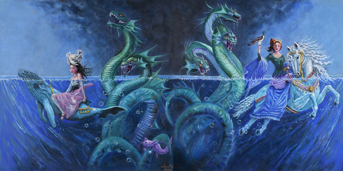 VICEVERSA | Dittico (A) | Olio su tela | 80x160