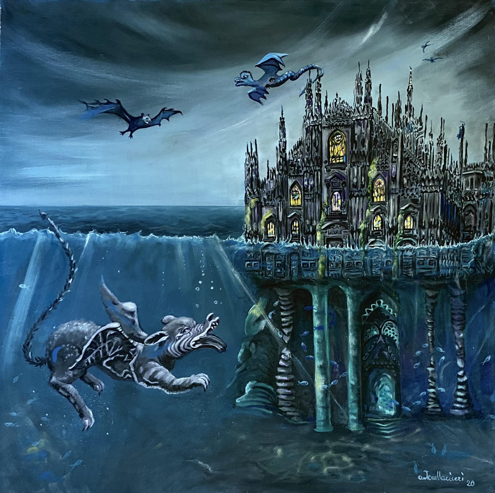 DUOMO | Olio su tela | 80X80 | 2020