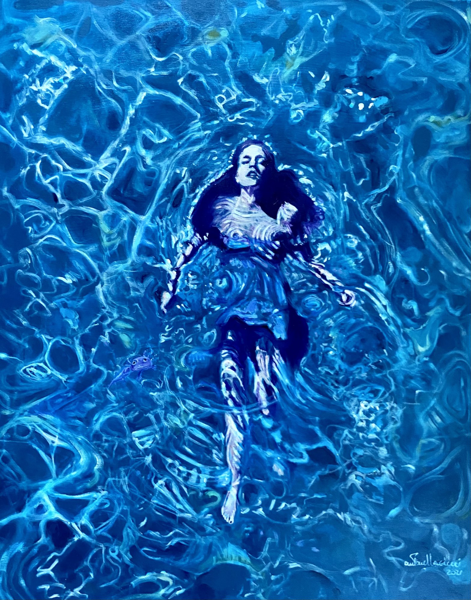 DIAMANTE | Olio su tela | 80x100 | 2021